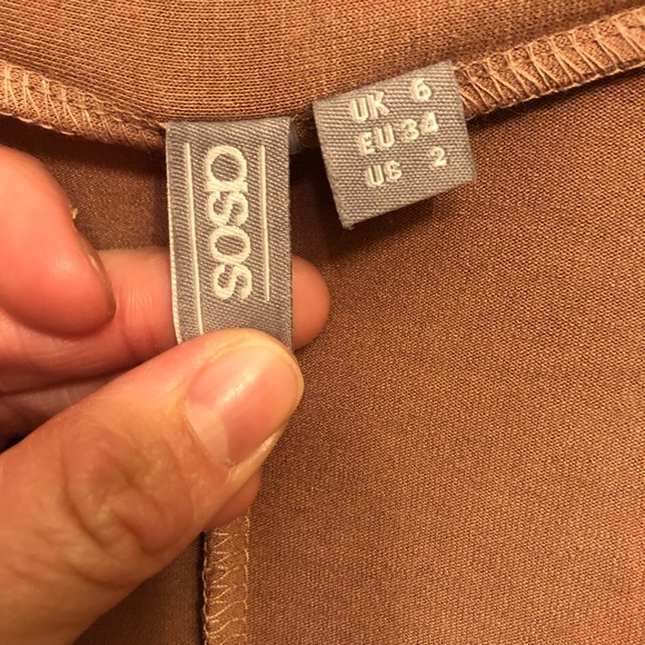 ASOS Blush Pussybow Blouse - Picture 6 of 8